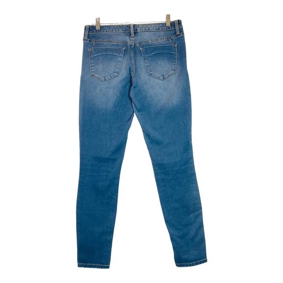 Mossimo Mid-Rise Denim Legging Jeans Medium Wash Size 27 - Picture 6 of 7